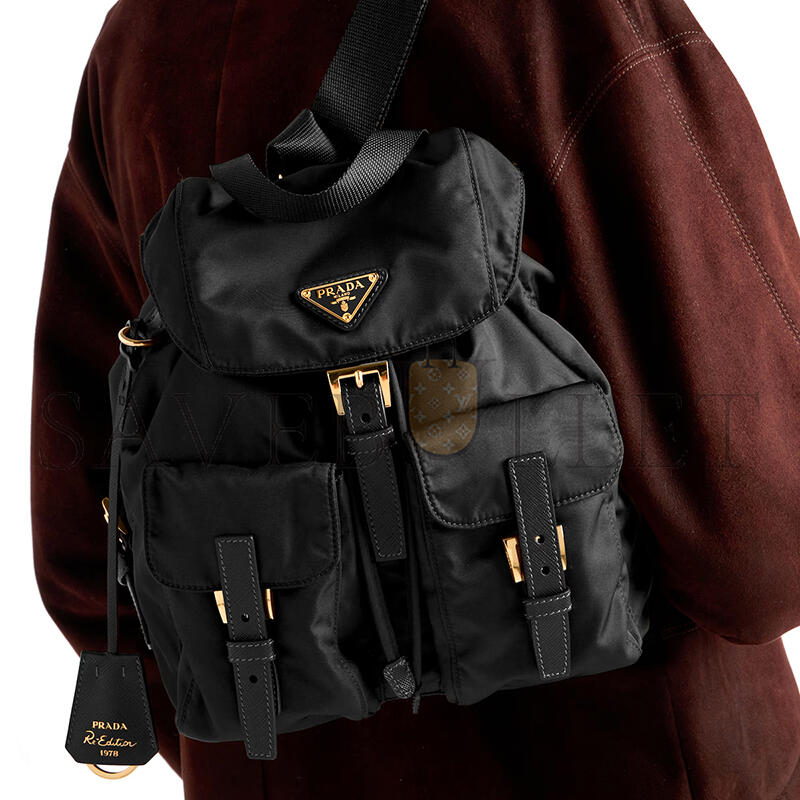 PRADA RE-EDITION 1978 SMALL RE-NYLON BACKPACK 1BZ677 (28*23.5*12cm)
